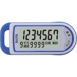Tanita FB-732-BL Pedometer with 3D Sensor, Blue