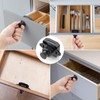 CXQamitao 5 Pack Push Button Latch Cabinet Door Catch Keyless