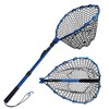 Fishing net (Retractable 11.81, Blue, 48in)