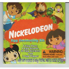 Go Diego Go Easter Egg Decorating Kit  Nickelodeon NEW