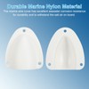 PATIKIL 2-1/2" Nylon Marine Wire Cable Vent Cover, 2 Pcs