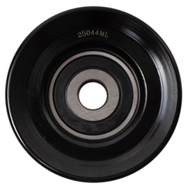 TRQ Serpentine Belt Idler Pulley Compatible with 01-04 Isuzu 90-10 Lexus 08-15 Nissan 98-09 Toyota