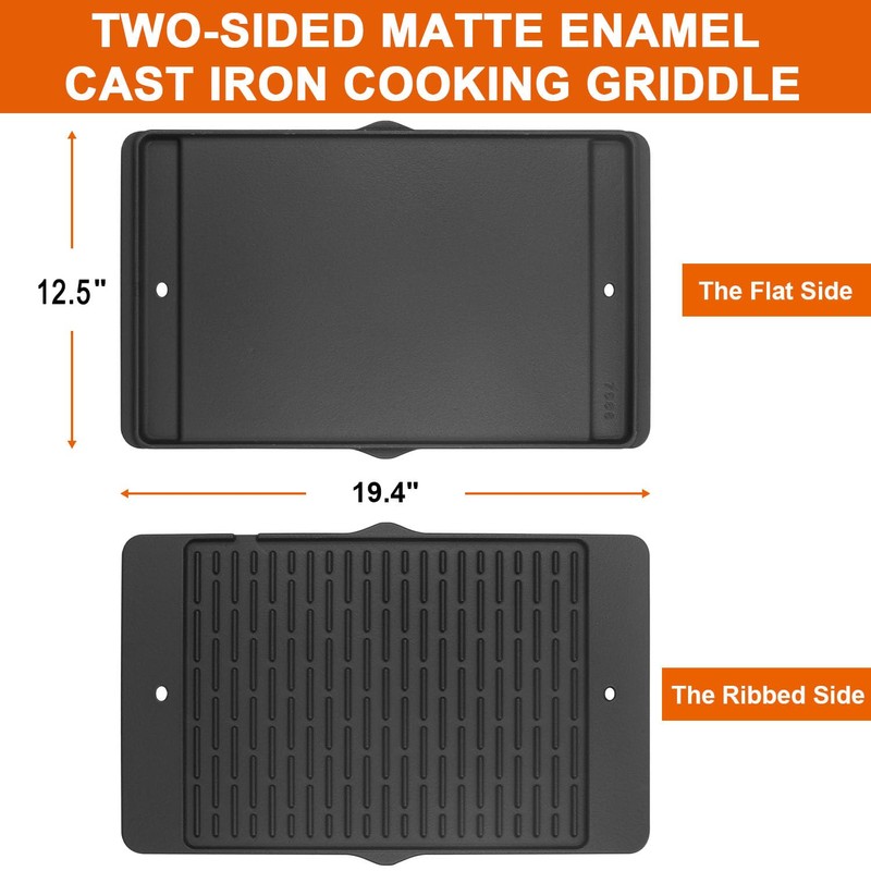 7566 Cast Iron Grill Griddle for Weber Genesis 300 Series