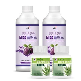 두리농산 (Hyundai Hmall) Refreshing Aloe Tablet 2 Types B (total 1920 tablets) + Prune Lactobacillus 1L x 2 Bottles / (현대Hmall) 상쾌통쾌 알로에정 2종B(총1920정)+푸룬유산균 1Lx2병