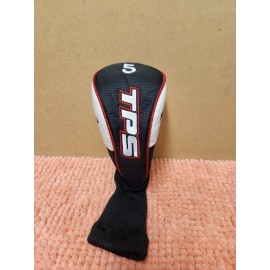 PowerBilt Golf TPS BlackOut 5 Wood HeadCover Golf Club Cover Black 11" NEW