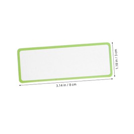 FUNOMOCYA 54Pcs Magnetic Dry Erase Labels Reusable Name Tag Stickers Vibrant Colors for Whiteboards Lockers Fridges and Office Organization for Home and School Use