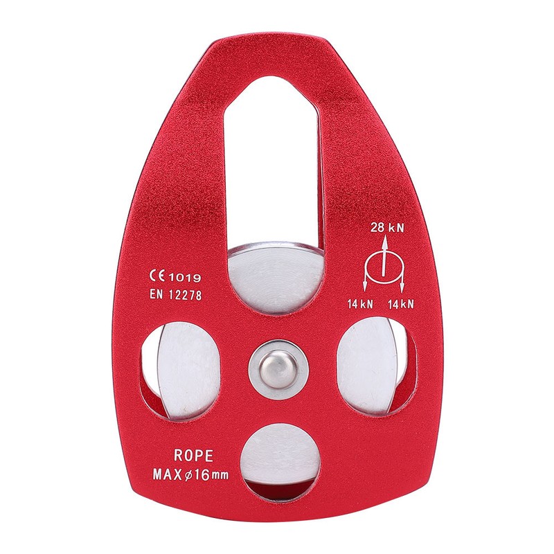 30KN Large Single Pulley Bearing Sheave Sliding Side Plate for