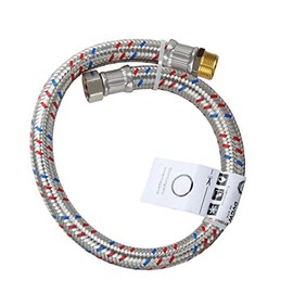 Meiflex Reinforced Hoses for Plumbing, Heating, Air Conditioning 1/2 Inch, 700 mm
