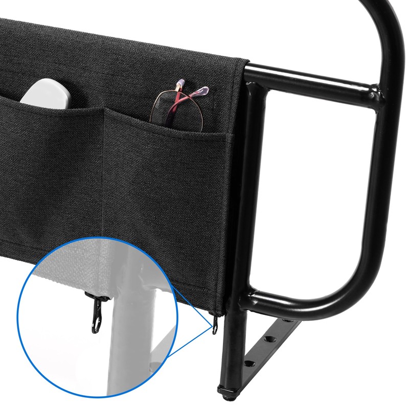 Skuehod Bed Side Rails for Adjustable Bed Base for Elderly