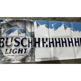 Budweiser NEW!! BUSCHHHHHHHHH BUSCH BEER LOGO BANNER