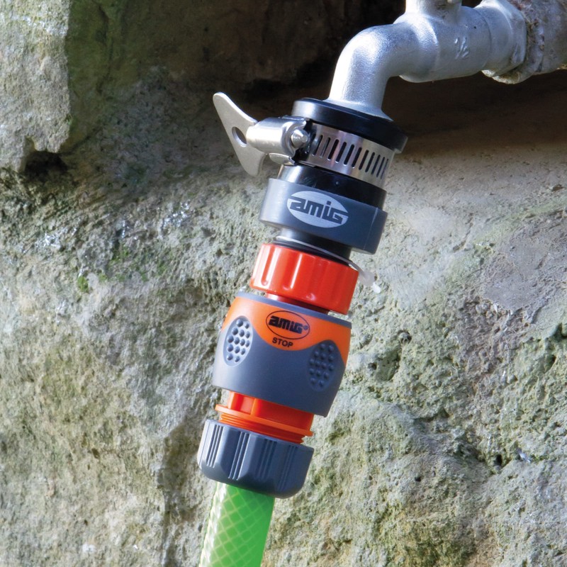Amig - Universal Hose Adapter | With Stainless Steel Butterfly