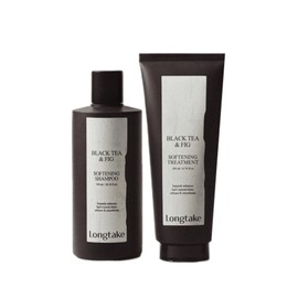 long take 2 types of long take black tea and pig softening (shampoo 300ml + treatment 200ml) / 롱테이크 블랙티 앤 피그 소프트닝 2종 (샴푸300ml + 트리트먼트200ml)
