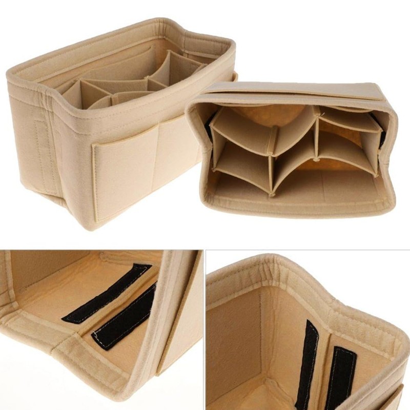DSFSAEG Tote Bag Organiser Insert With Small Purse, Large Capacity