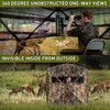 Hunting Blind with Carrying Bag, 360 Degree See Through Ground