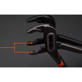 Edward Tools Pro Water Pump Pliers 10” - Heavy Duty Groove Joint Pliers with Quick Adjust - Cobra Bite Non Slip Teeth - Ergo Grip Handle