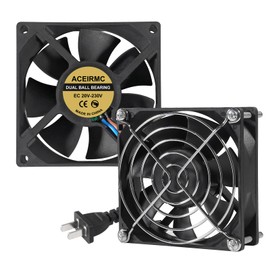 ACEIRMC 2pcs EC Axial Fan AC 110V 115V 120V 220V 240V Brushless Cooling Fan 80mm x 25mm for Desktop