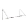 Anjuer Laundry Room Drying Rack Wall Mounted Clothes Hanger Folding