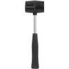 Rubber Mallet Hammer 500g Double Rubber Face Anti-Skid Handle Tool