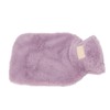 PVC Hot Water Bag with Soft Plush Cover Leakproof Winter