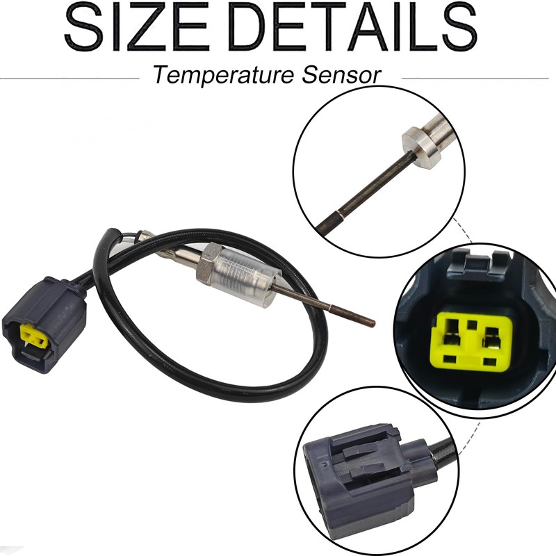 Collinstie 68085774AB Exhaust Gas Temperature Sensor EGT Sensor Compatible fit