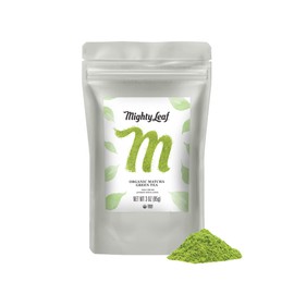 Mighty Leaf Organic Matcha Green Tea Powder, 100% Japanese Matcha, Unsweetened, 3 oz Bag