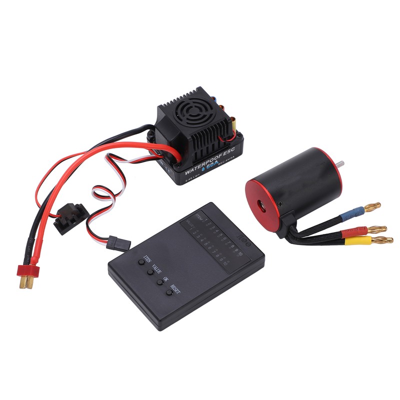 RC Brushless 60A ESC Combo Kit with 3650 4300KV Motor