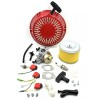EnergyPower KIT Carburetor & Recoil Starter Fit For Honda GX340
