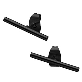 Soul-Cats 1 Pair of Chopsticks Stud Earrings in 4 Different Colours, Stainless Steel