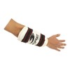 FIRE SPORTS Antebracera de Taekwondo Proteccion Taekwondo Artes Marciales Blanco