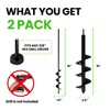 K-Brands Auger Drill Bit for Planting 2 Pack 1.6 x