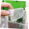 KONTONTY Pcs Fridge Organizers Extendable Storage Dividers for Refrigerator Side