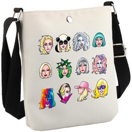 GJTIM Singer Makeup Bag Album Inspired Gift Singer Fan Club Member Zipper Pouch Singer Merchandise Gift for Fan (Ga Character CB)