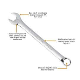 GEARWRENCH Combination Wrench 11mm, 6 Point - 81759