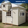 Hryan 12"x18" Shed Window for Chicken Coop, Playhouse and Mobihome,