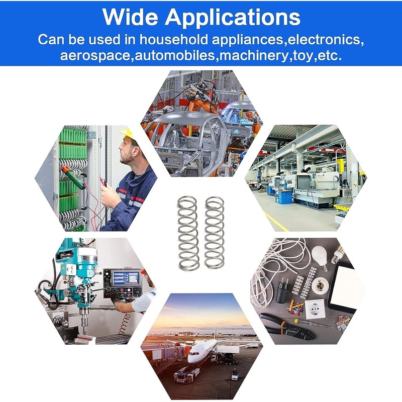 Boxonly Compression Spring for Everything from Home Appliances to Motor