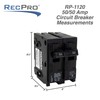 RecPro RV Circuit Breaker 50 Amp Q250 | Camper Breaker