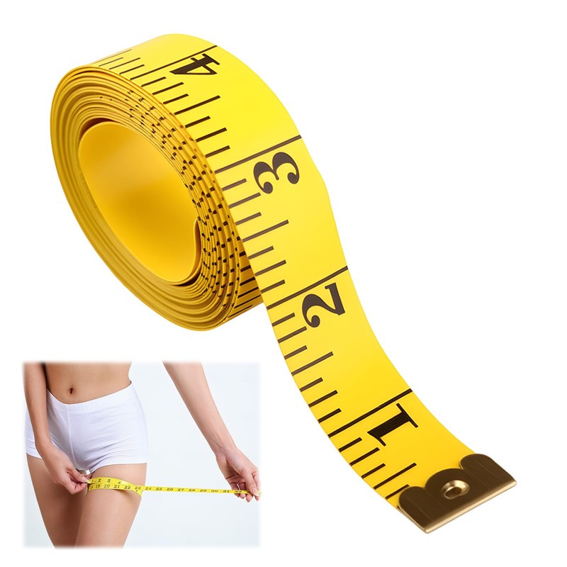 3M Cinta Metrica Corporal Lateral, Cinta para Medir Doble Escala