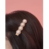 Burnaby pearl bead straight hairpin / 버나비 진주 비즈 일자