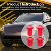 Qiqimingxin 4Pcs Front Subframe Bushing Kit Fit for Nissan Rogue