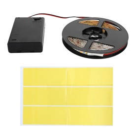 2m 120LED String Lights Waterproof Battery Operated Light Strip for Home Stair Wardrobe1663077 Warm Color