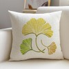 MAYJOYDIY 4 Pieces Large Ginkgo Leaf Stencils, 30 x 30