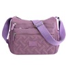 Casual shoulder bag with pockets for women, waterproof shoulder bag,
