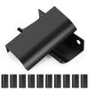 Nvanvmm 10Pcs Modern Finger Edge Pulls, 80mm/2.7Inch Aluminum Hidden Tab