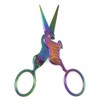 Milward Multi-Colour Rainbow Unicorn Embroidery Scissors - 4"/10cm - Sharp