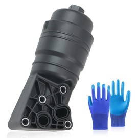 26300-3C701 Complete Oil Filter Assembly Compatible with Hyundai Genesis 2012~2016, for Kia K900 2016 2017,Replace#263003C701(Black)