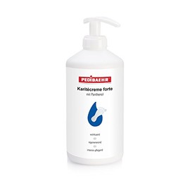 PediBaehr Karitecreme Forte Foot Cream with Panthenol, 500 ml Pump Dispenser