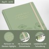 Häfft® Teacher Planner 2025/2026 A5+ "Green Poppy" Hardcover Teacher's Calendar,