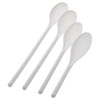 White Mixing Spoons 4 Pcs
