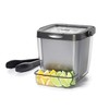 OXO Good Grips Double Wall Ice Bucket with Tongs and