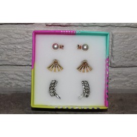 BaubleBar Adornment Play By Ear Earring Gift Set Retails $78 New in Box Sold Out